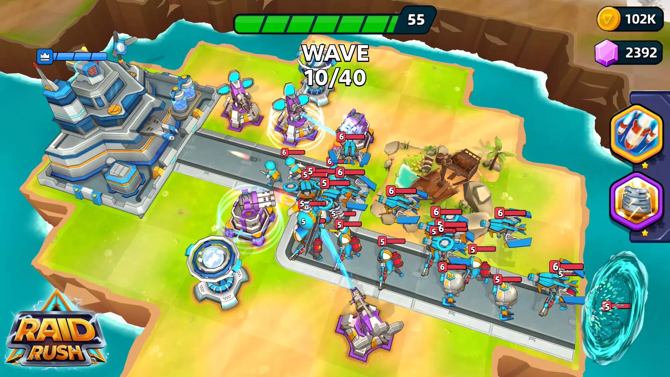Raid Rush應用截圖第1張