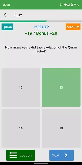 Schermata Fitrah Quiz Islam 2