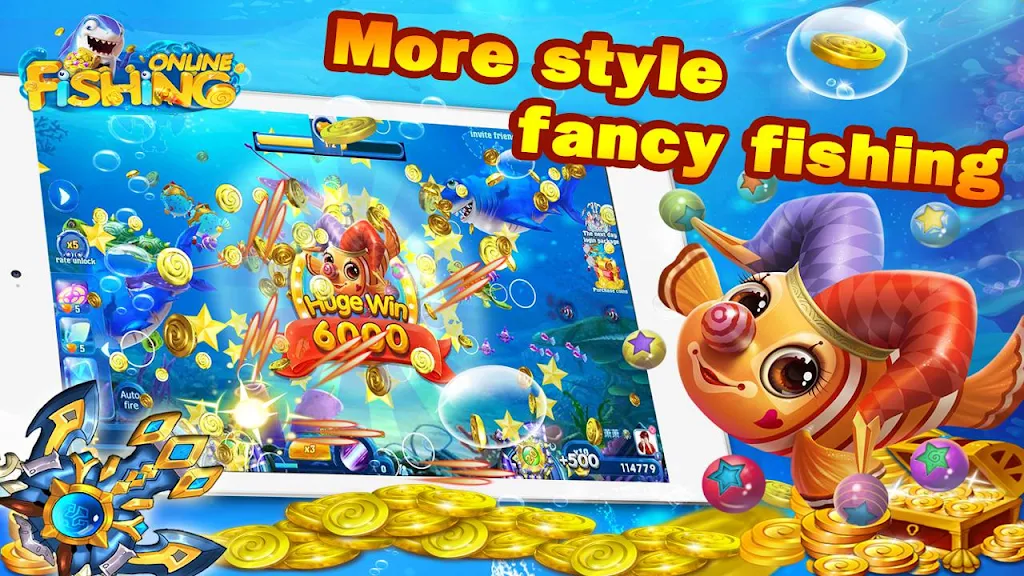 Fishing Online: Classic fish machine, free game Ảnh chụp màn hình 3