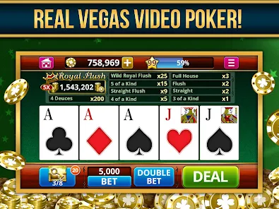 Video Poker Play Poker Offline スクリーンショット 4