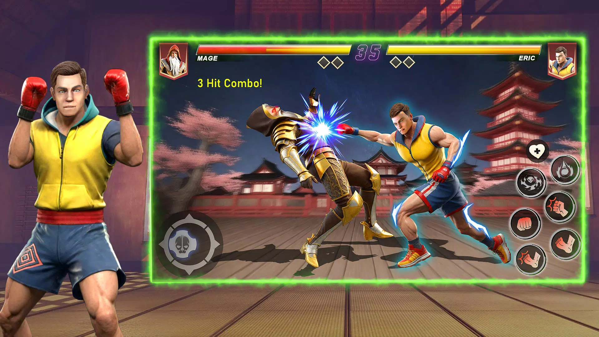 Karate Legends: Fighting Games Captura de pantalla 3