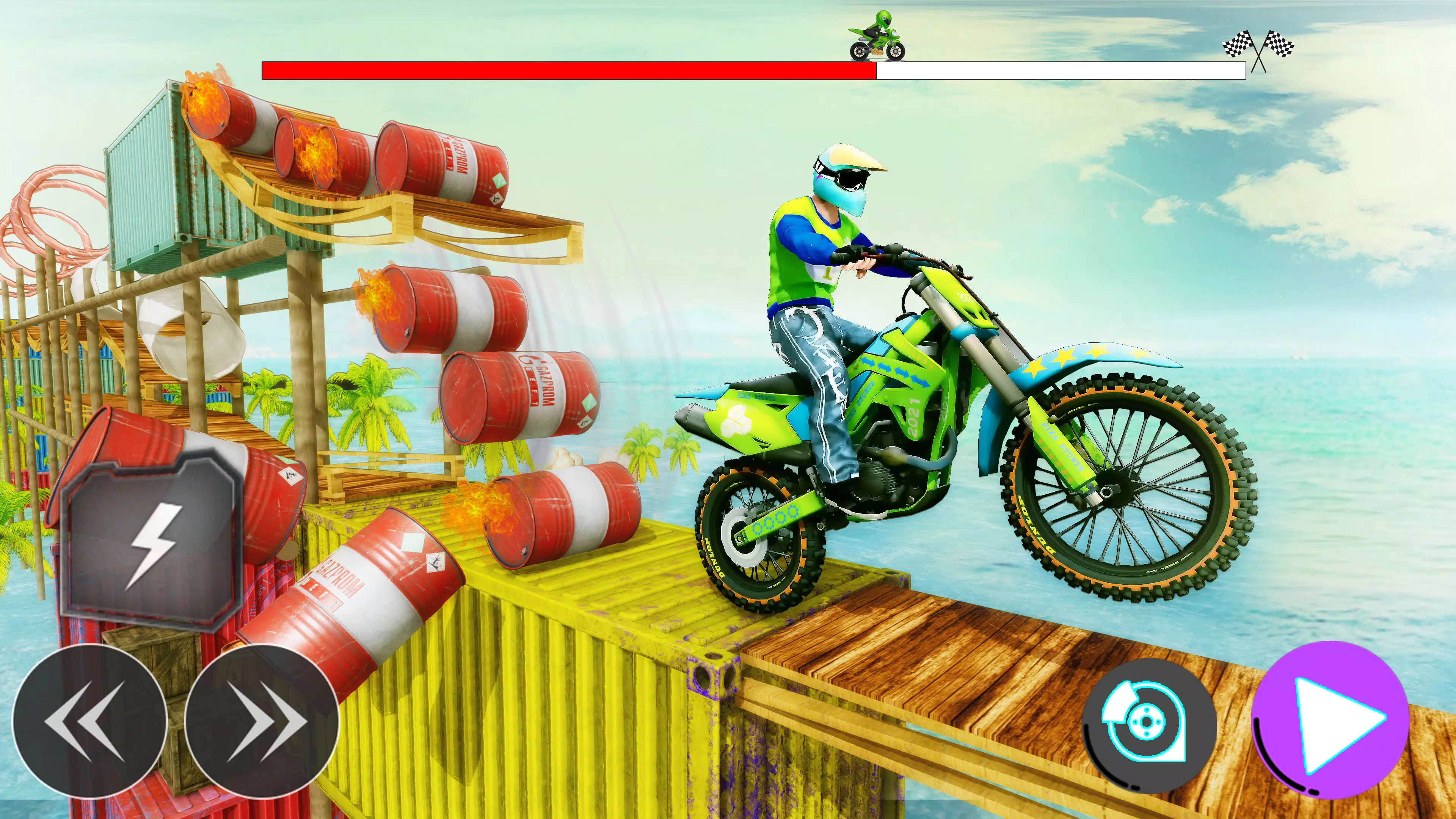 Moto Bike Rush Speed Bike ဖန်သားပြင်ဓာတ်ပုံ 1