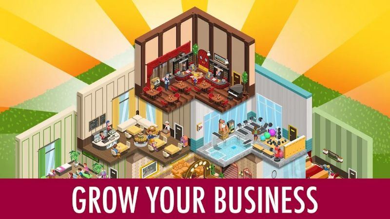 Hotel Tycoon Empire: Idle game Zrzut ekranu 2