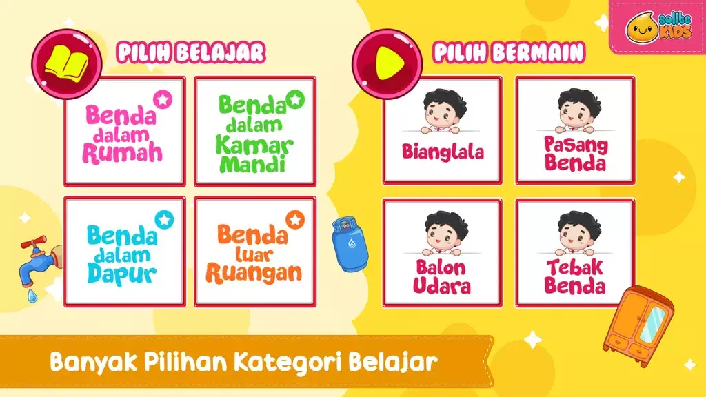 Schermata Belajar Benda + Suara 1