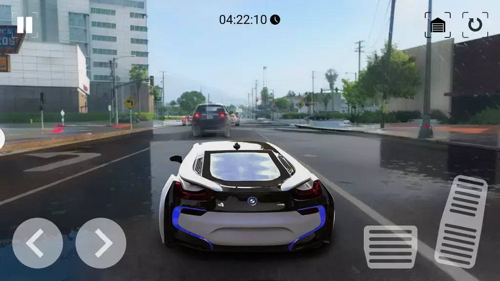 Driver BMW I8 Night City Racer Tangkapan skrin 1