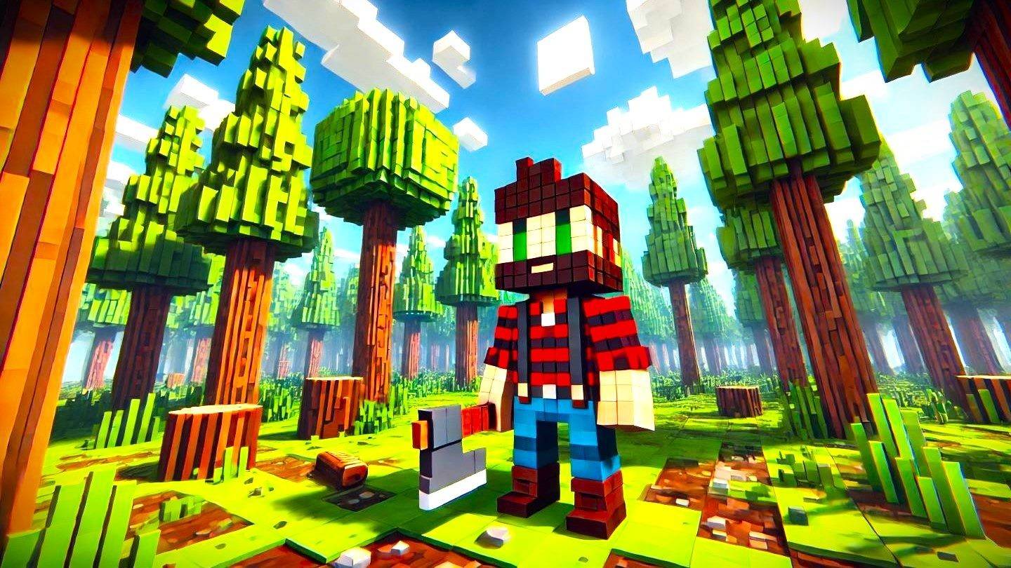 Minecraft的主要资源：木材揭晓
