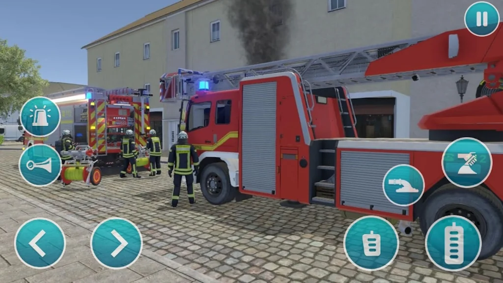 Emergency Police Fire Truck 3d スクリーンショット 2