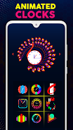 Night Clock: Always on display Captura de pantalla 2