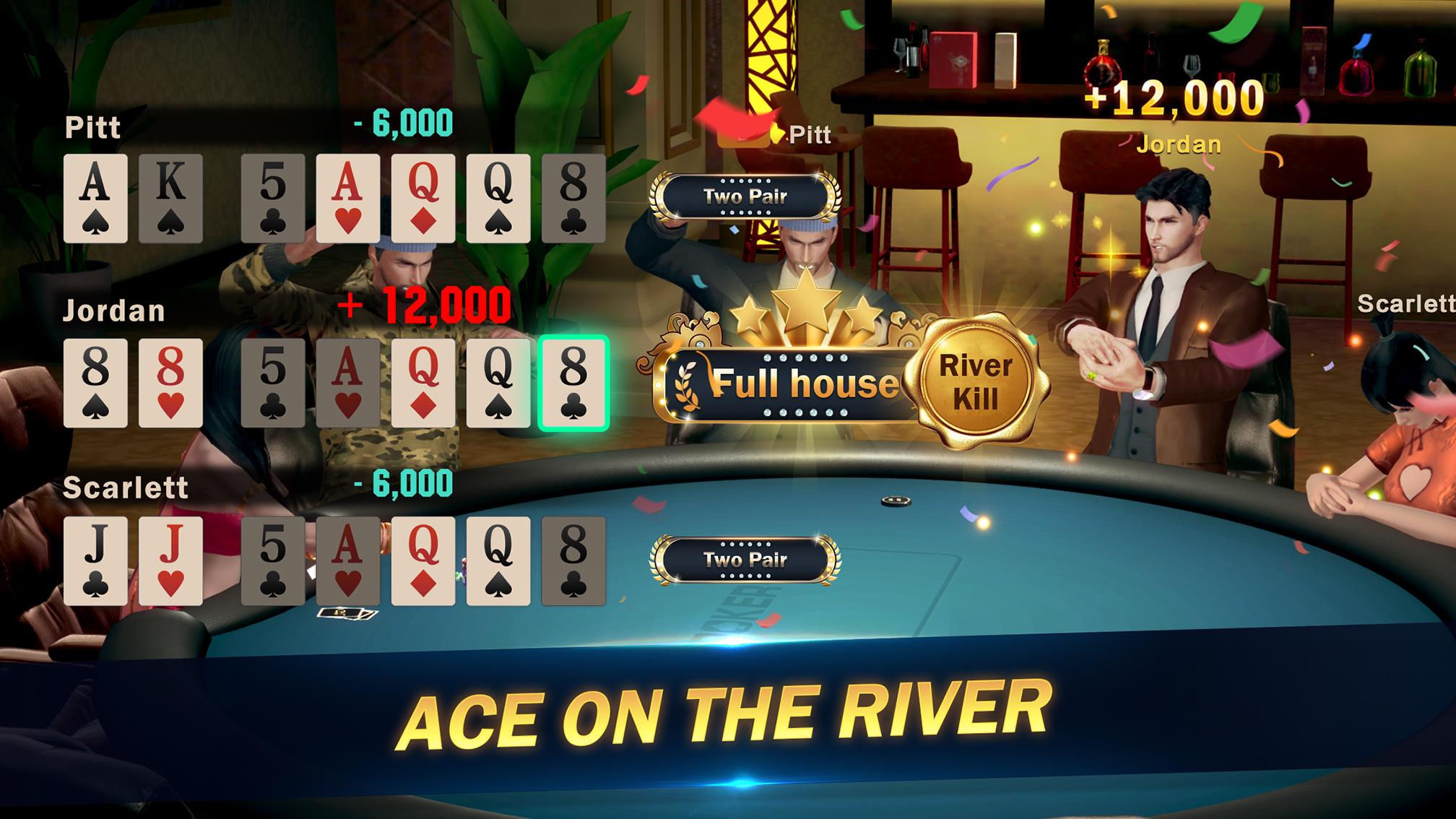 Hi Poker 3D:Texas Holdem Screenshot 1