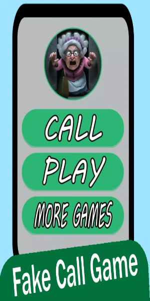 Fake Call Scary Granny Games 스크린샷 1