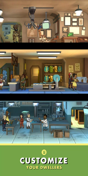 Fallout Shelter Tangkapan skrin 2