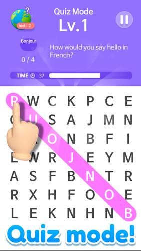 Word Search - Connect letters Zrzut ekranu 1