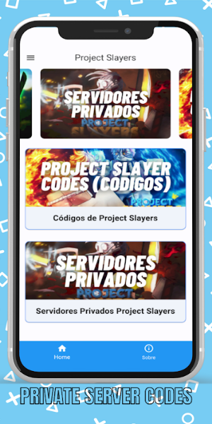 Project Slayers Codes Privados ภาพหน้าจอ 3