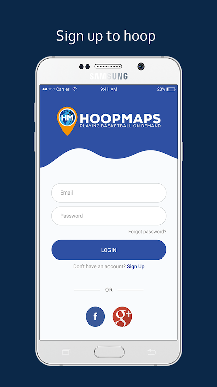 Hoopmaps ภาพหน้าจอ 1