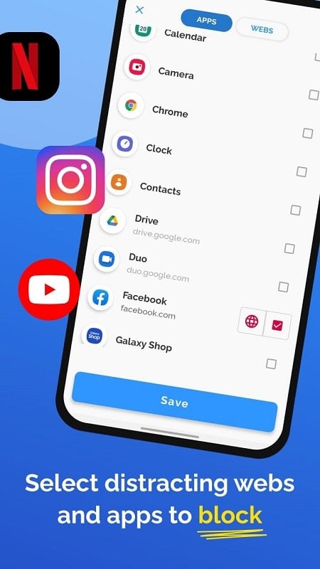 AppBlock Tangkapan skrin 1