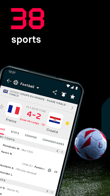 Flashscore - flash résultats Schermafbeelding 2