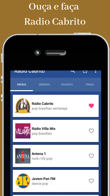 Radio Cabrito Estação Sertaneja Brazil Captura de pantalla 1