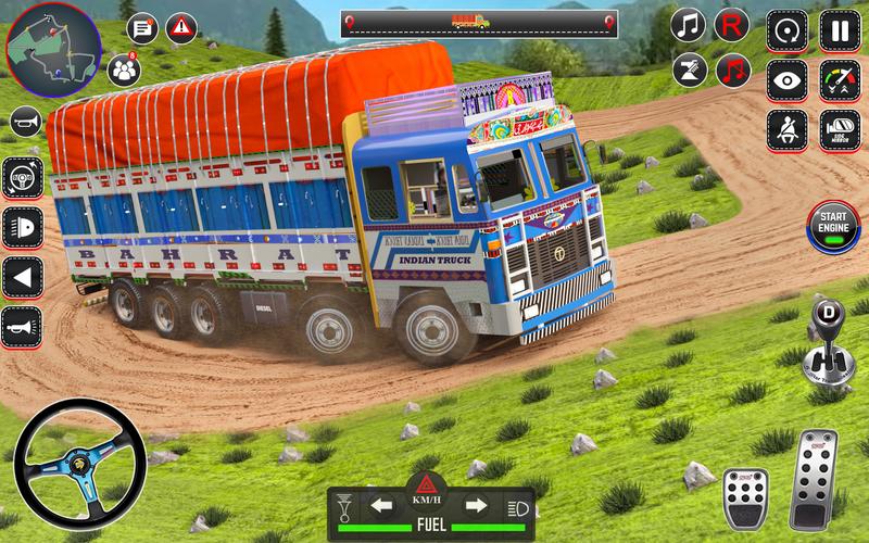 Indian Truck Drive Truck Games Ekran Görüntüsü 3