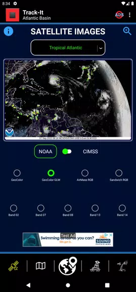 Track-It Hurricane Tracker ภาพหน้าจอ 3