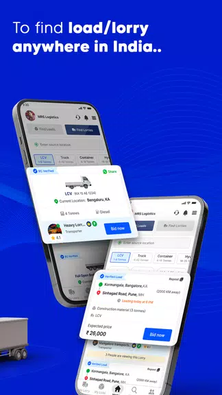 Vahak: Book Online Truck, Load Screenshot 3