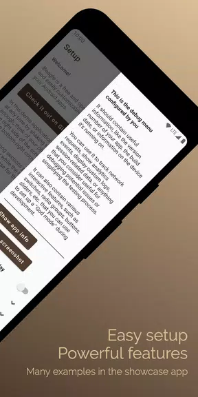 Beagle - Debug menu demo स्क्रीनशॉट 2