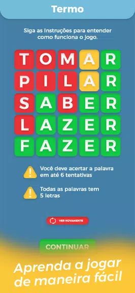 Termo Jogo de Palavras स्क्रीनशॉट 3