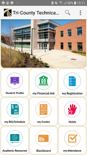 my.tctc.edu User Portal. ဖန်သားပြင်ဓာတ်ပုံ 1