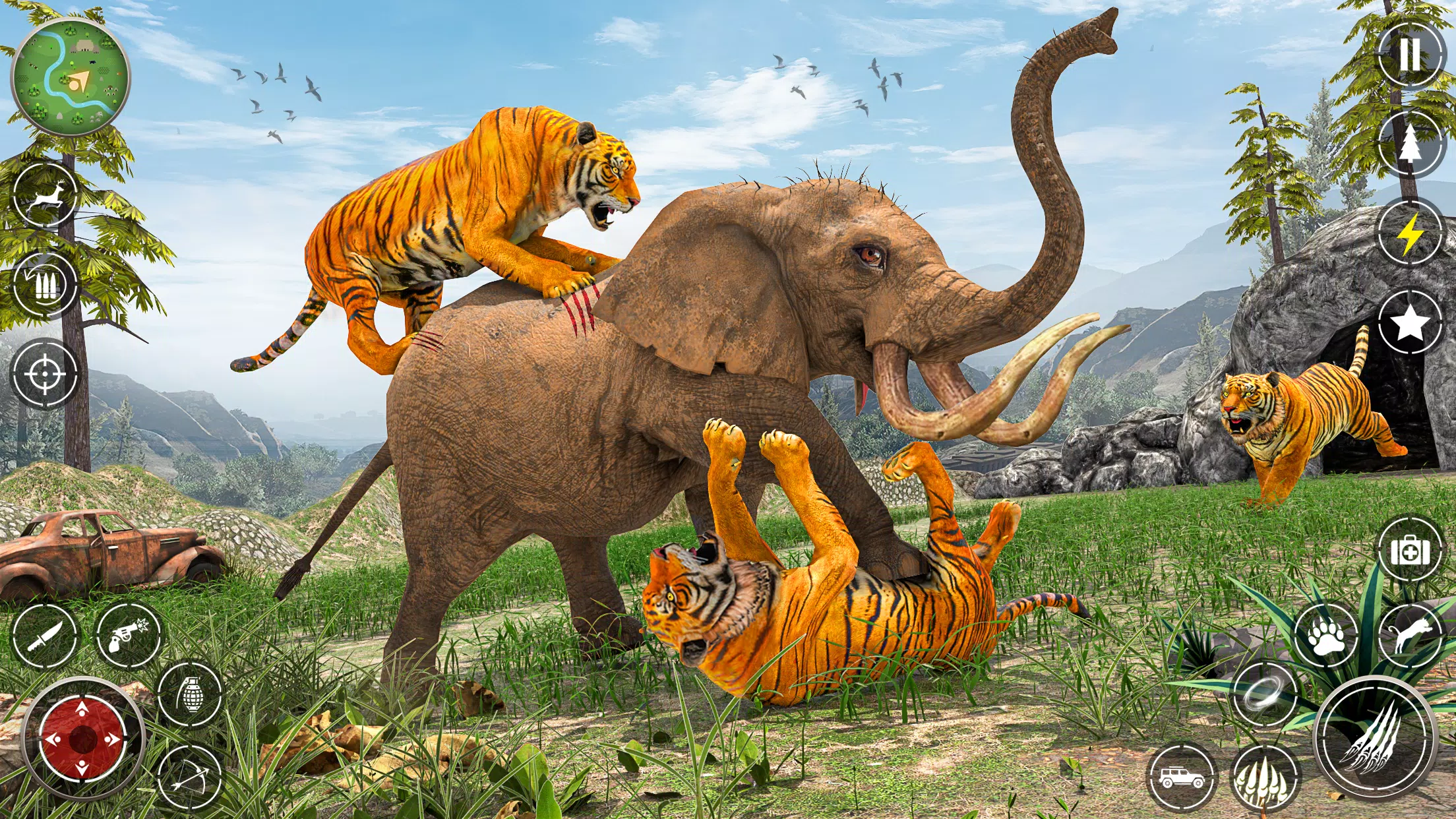 The Tiger Family Simulator 3D Screenshot 1