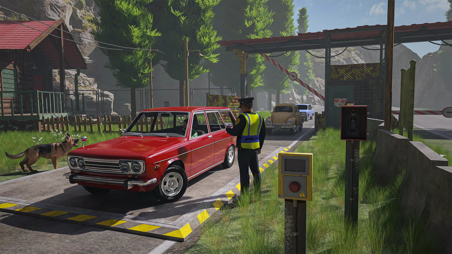 Border Patrol Police Game Ảnh chụp màn hình 3