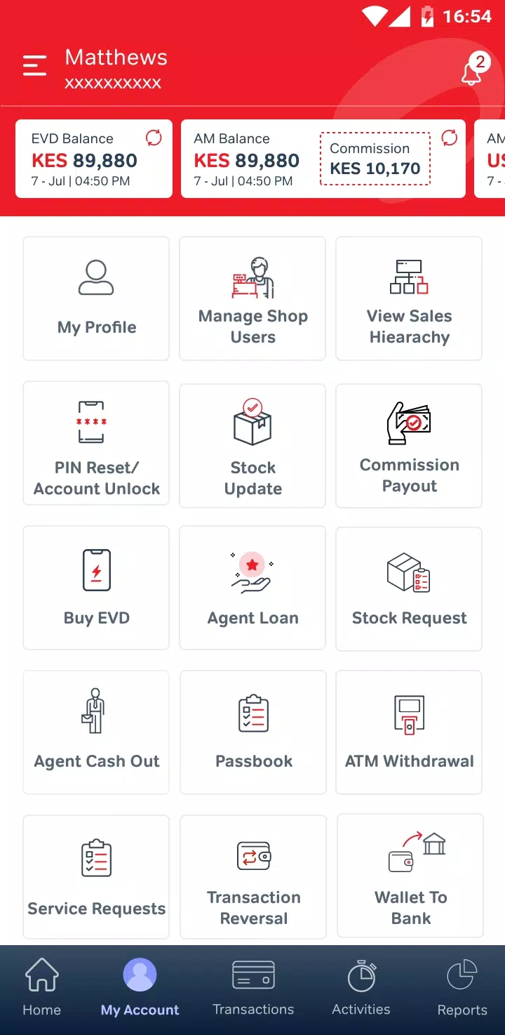 Schermata Airtel Retailer Tribe 4