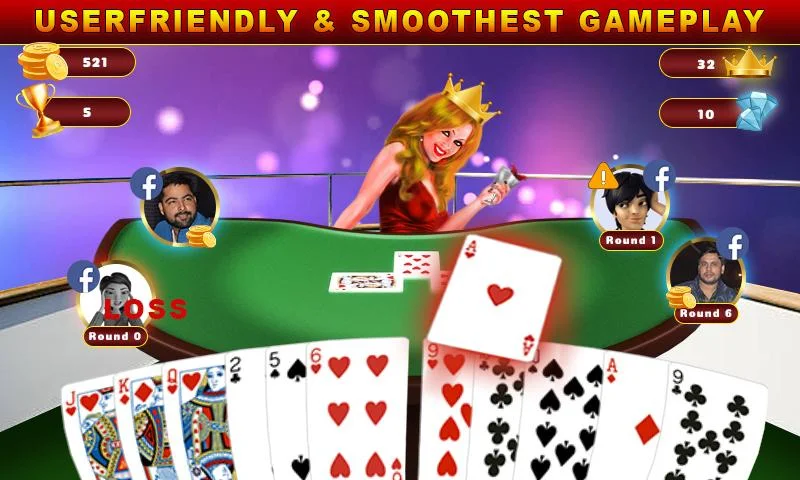 Call Break Gold Spades: Play Original Card Games Ảnh chụp màn hình 2