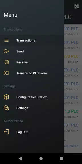 PLC Wallet ဖန်သားပြင်ဓာတ်ပုံ 2