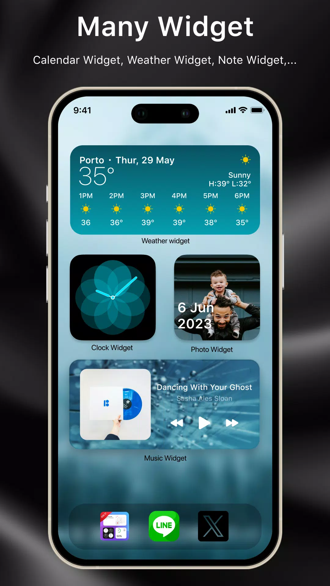 Laka Widgets: Widget OS 18 Schermafbeelding 3