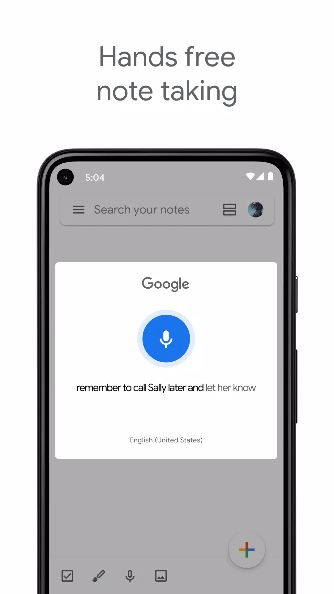 Schermata Google Keep - Notes and Lists 4