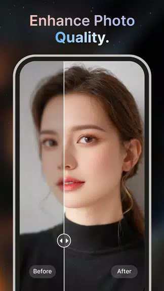 AI Photo Enhancer - EnhanceAI Ekran Görüntüsü 1