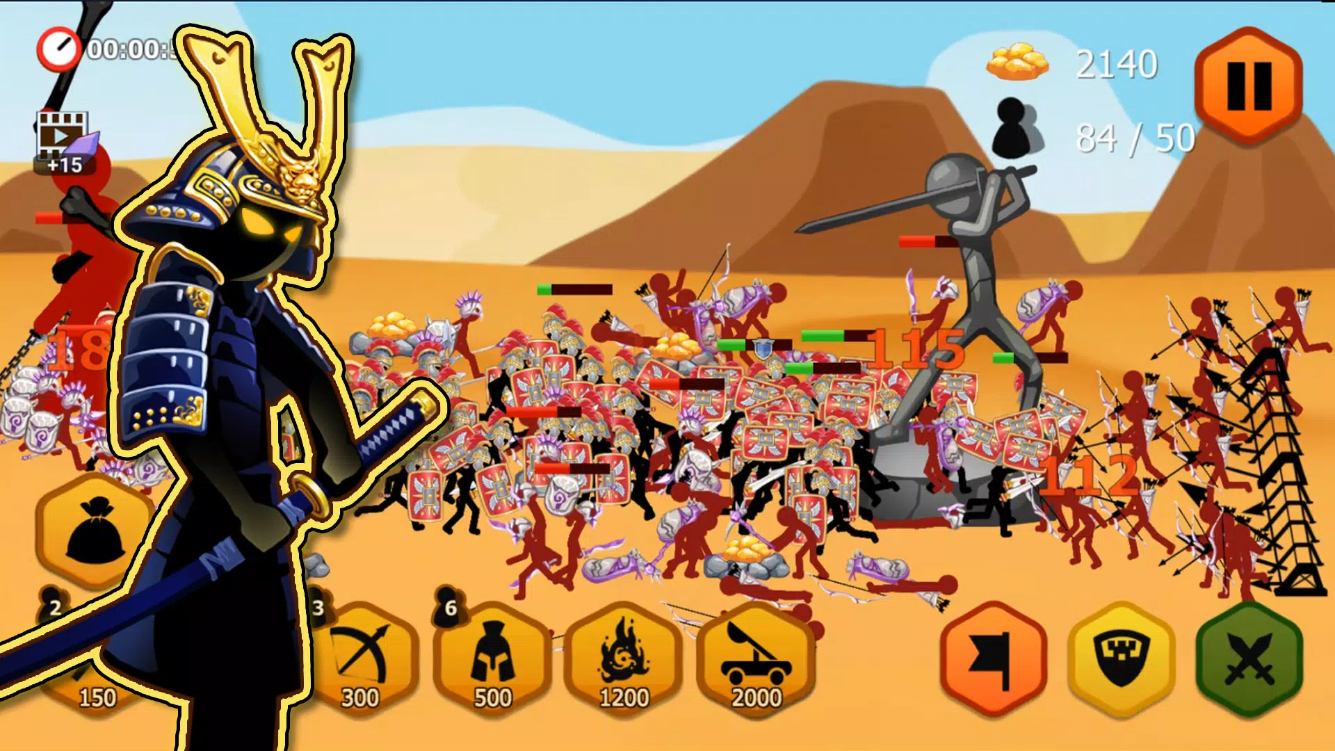 Stickman Battle 2 Ekran Görüntüsü 4