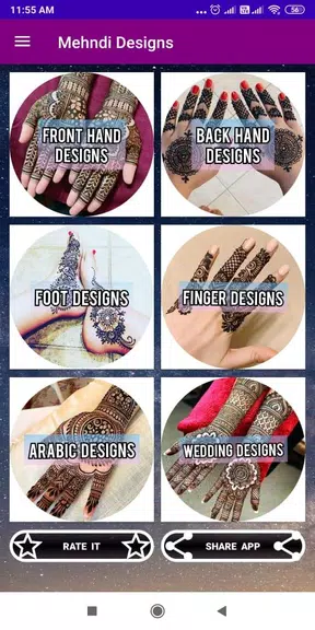 Mehndi Biggest Collection ဖန်သားပြင်ဓာတ်ပုံ 4