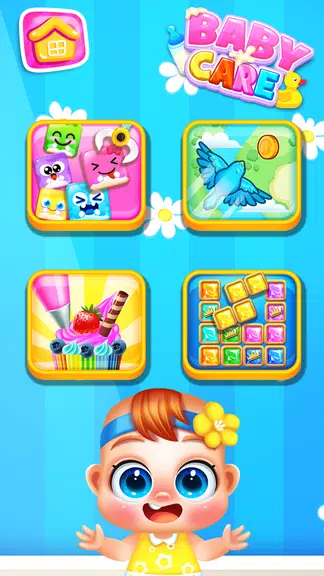 My Baby Care Newborn Games Скриншот 2