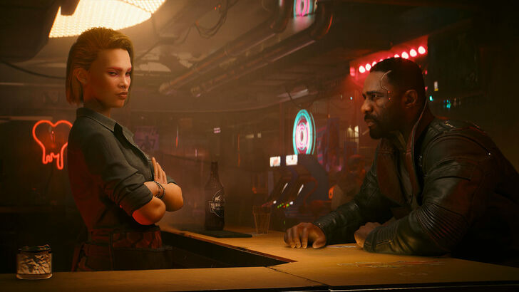 Cyberpunk 2077's Idris Elba Harapan untuk Cyberpunk Live-Action dengan Keanu Reeves