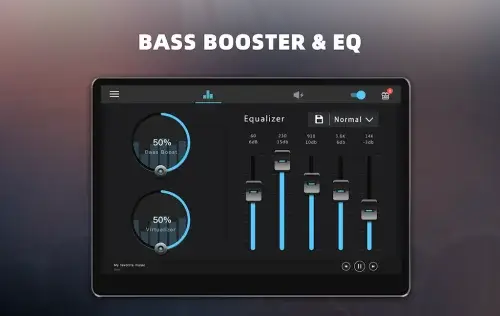 Bass Booster & Equalizer PRO ภาพหน้าจอ 3