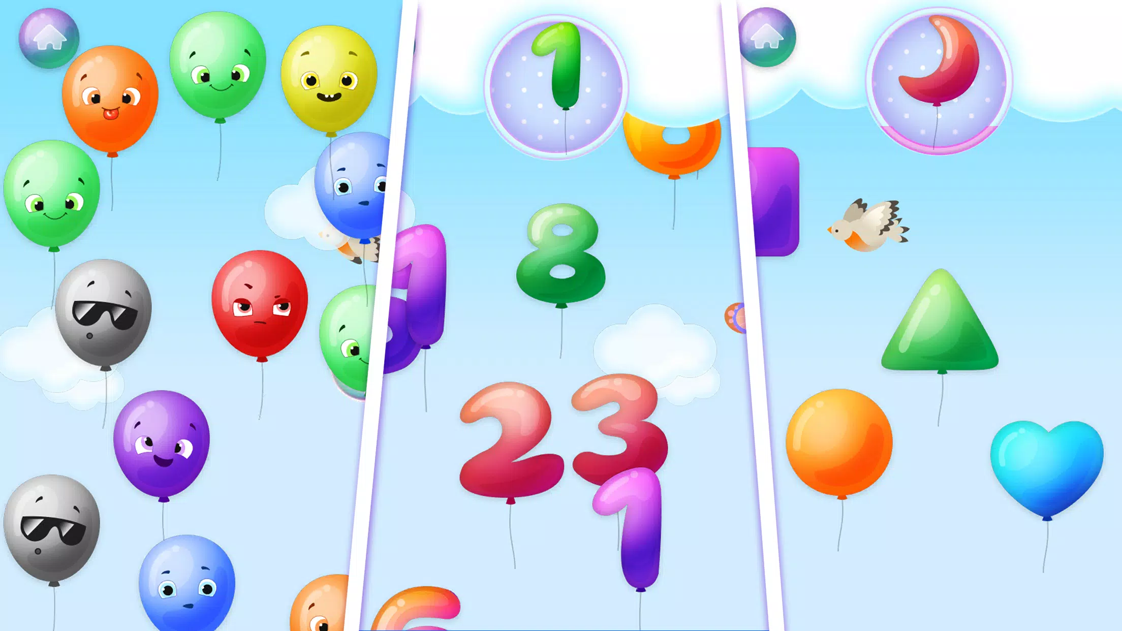 Baby Balloons pop Schermafbeelding 2