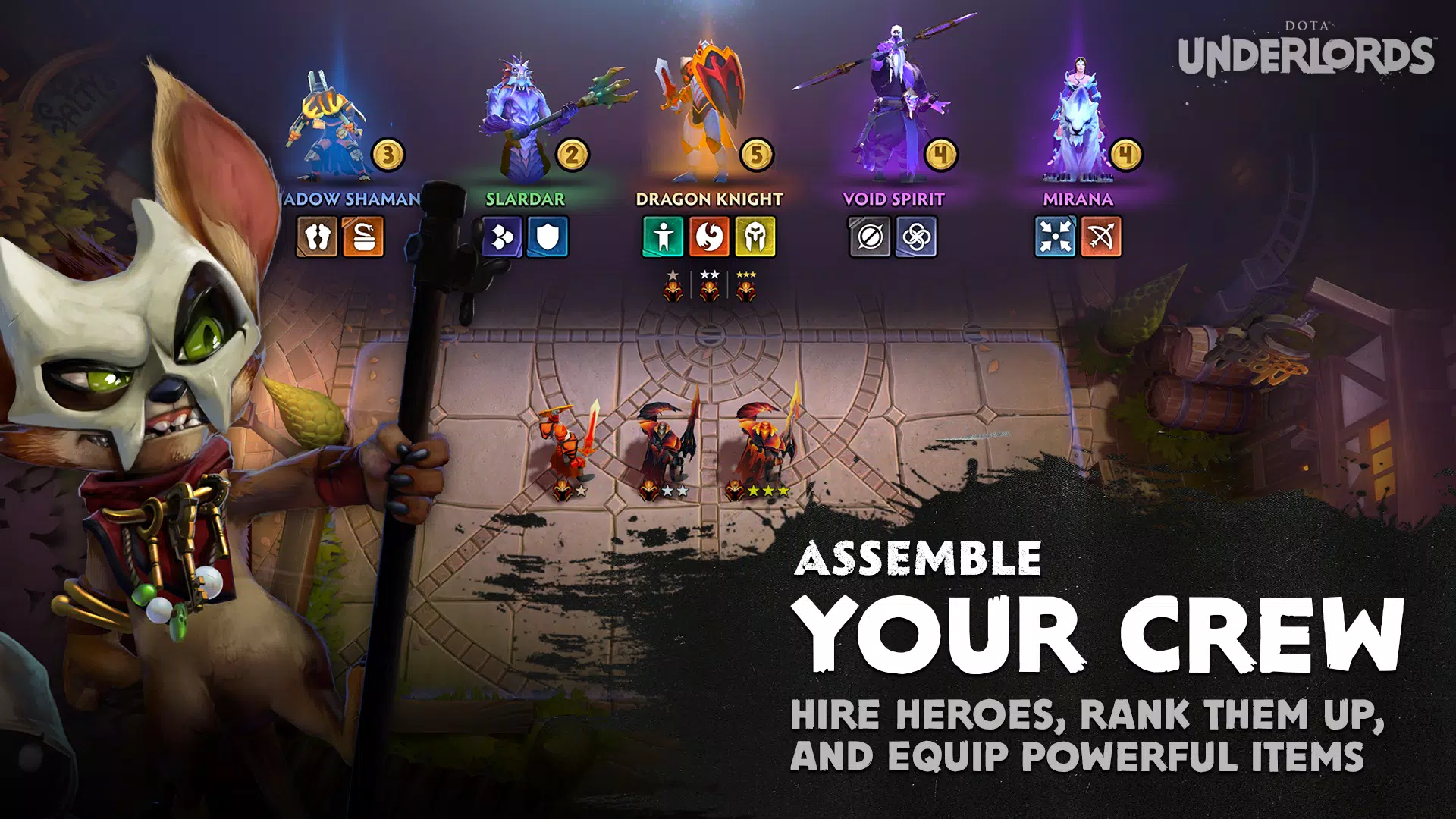 Schermata Dota Underlords 2