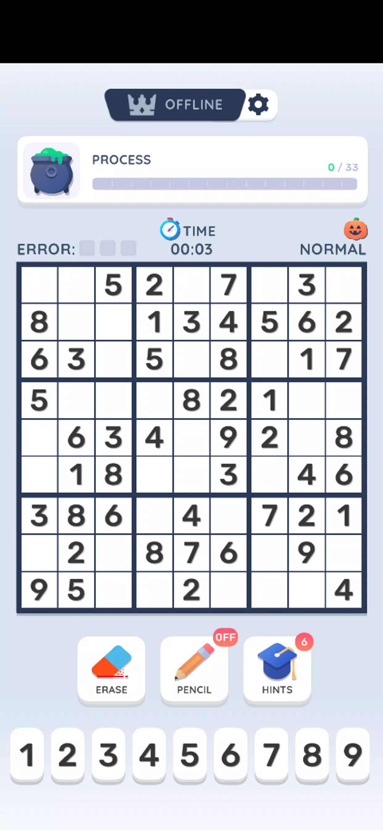 Sudoku Online Schermafbeelding 4