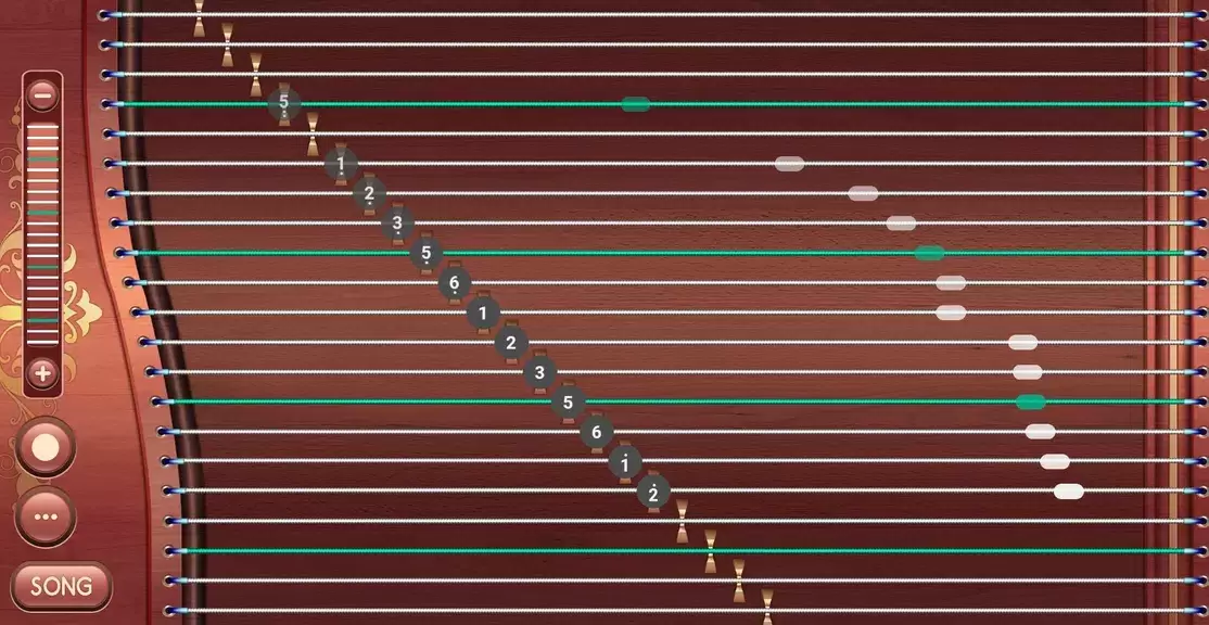 Guzheng Connect: Tuner & Notes Detector Captura de pantalla 3