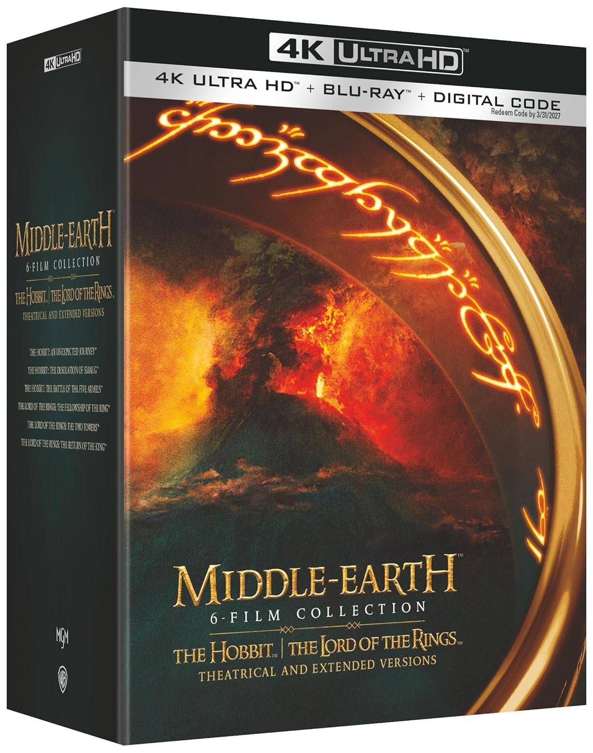 Lord of the Rings & Hobbit: 6-Film 4K Sammlung kommt am 18. März an