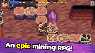 Mine Quest 2: RPG Mining Game 스크린샷 1