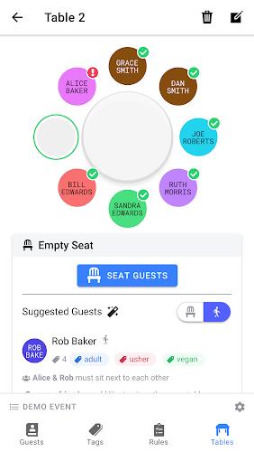 Table Tailor: Seating Planner स्क्रीनशॉट 2