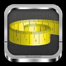 Tape measure: cm, inch