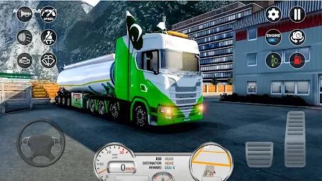 Euro Cargo Truck Simulator Pro Скриншот 3