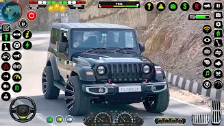 Offroad Jeep Driving:Jeep Game 스크린샷 2